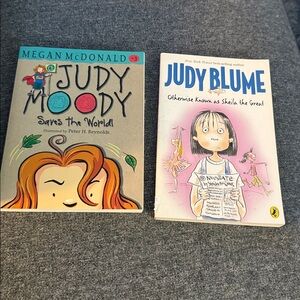 Judy Moody and Judy Blume Books